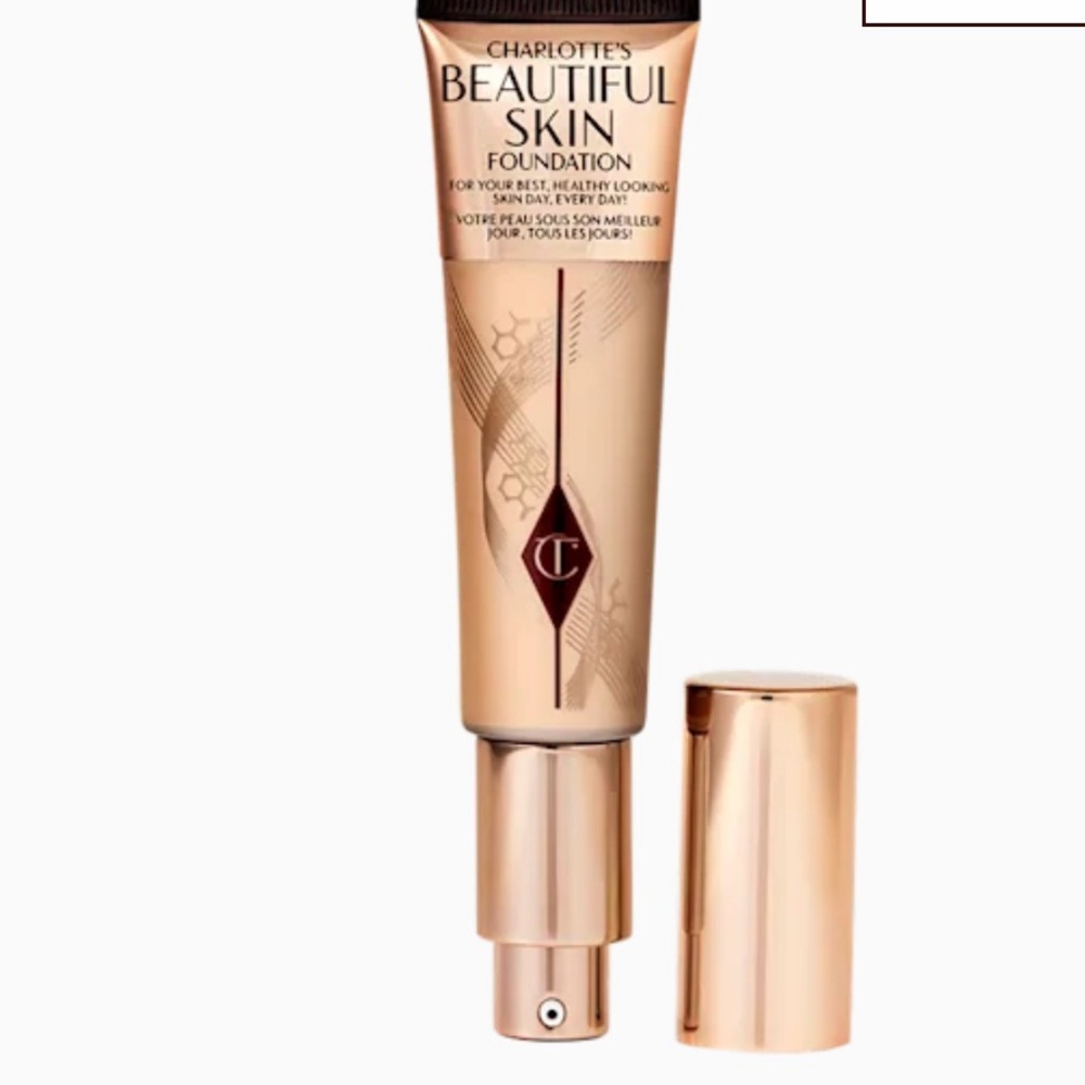 Charlotte Tilbury Beautiful Skin Foundation - Gold Packaging